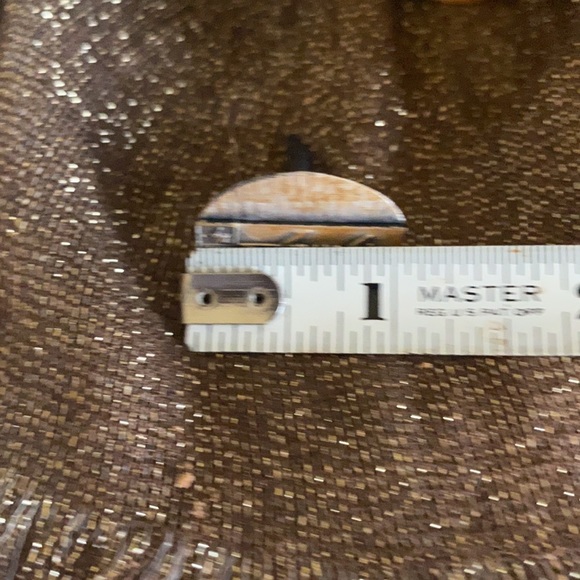 VTG American Motors Javelin whale back cuff links - Picture 5 of 7